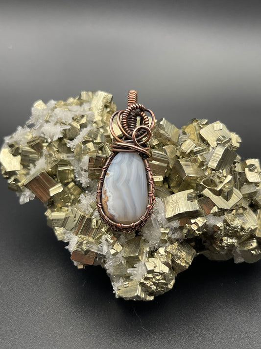 Banded Agate Pendant