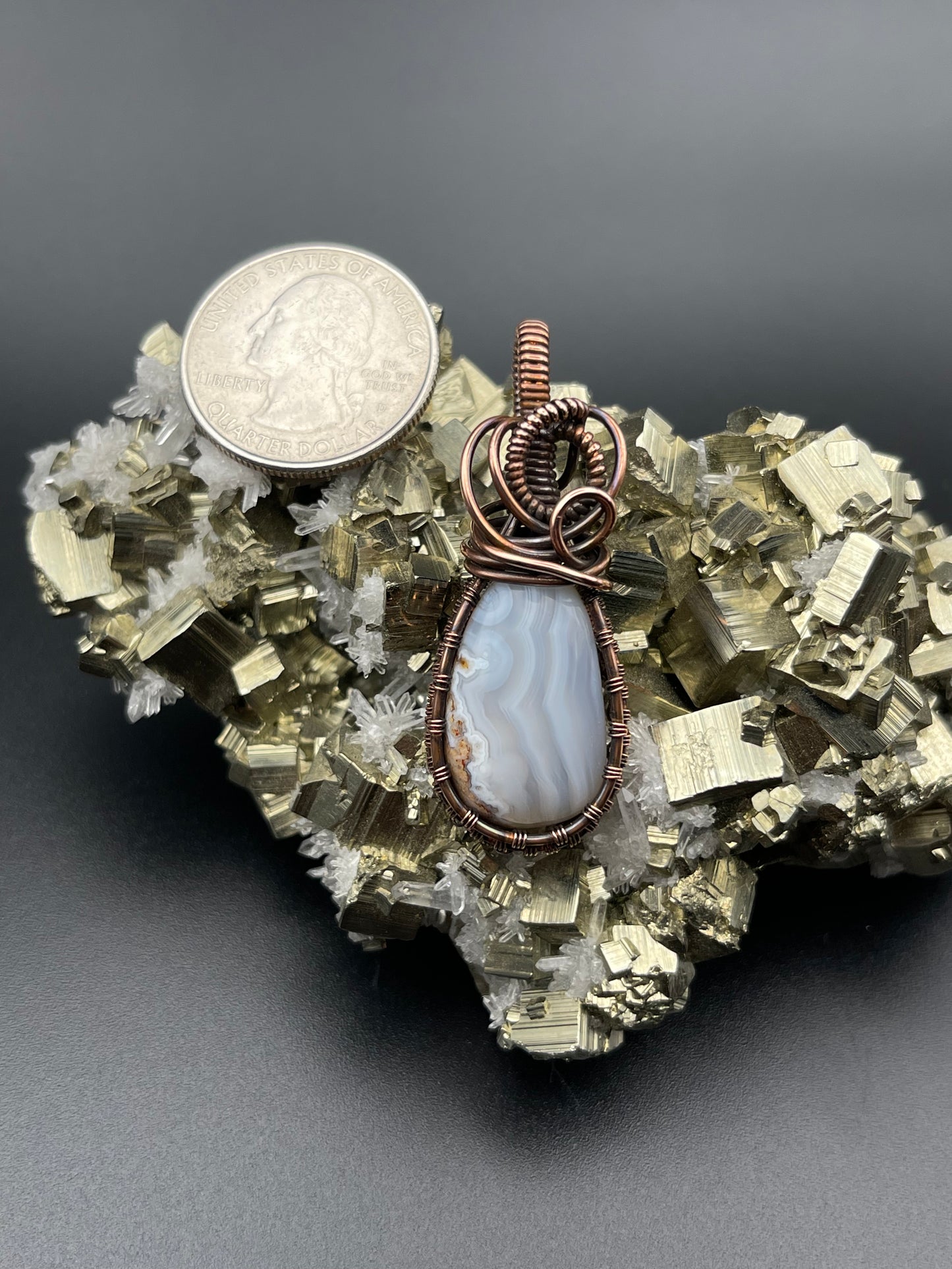 Banded Agate Pendant